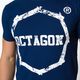 Octagon Logo Smash μπλε ανδρικό t-shirt 4
