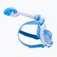 Παιδική μάσκα full face για κολύμπι με αναπνευστήρα AQUASTIC μπλε SMK-01N 3