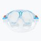 AQUASTIC Παιδικό σετ αναπνευστήρα Μάσκα + βατραχοπέδιλα + αναπνευστήρας μπλε MSFK-01SN 14