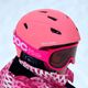 Παιδικό κράνος σκι ATTABO S200 ροζ 10