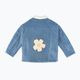 KID STORY παιδικό μπουφάν Teddy air μπλε λουλούδια 2