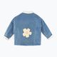 KID STORY παιδικό μπουφάν Teddy air μπλε λουλούδια 4