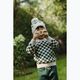 KID STORY Merino πράσινο παιδικό πουλόβερ με σκακιέρα 6