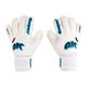 Παιδικά γάντια τερματοφύλακα 4keepers Champ Aq Contact V Hb λευκό και μπλε