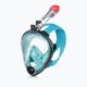 AQUA-SPEED Spectra 2.0 τυρκουάζ μάσκα πλήρους προσώπου για κολύμβηση με αναπνευστήρα 247 5