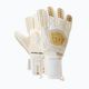 Γάντια τερματοφύλακα Football Masters Voltage Plus NC v 4.0 λευκό και χρυσό 1171-4 4