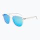 Γυαλιά ηλίου GOG Harper cristal clear/polychromatic λευκό-μπλε