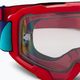 Leatt Velocity 4.5 v22 κόκκινα/διαφανή γυαλιά ποδηλασίας 8022010510 5