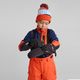 Reima Wingon κόκκινο πορτοκαλί παιδικό παντελόνι σκι 9