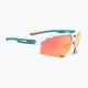Rudy Project Deltabeat λευκό σμαραγδένιο ματ / πορτοκαλί γυαλιά ηλίου με πολλαπλά λέιζερ SP7440580000 6