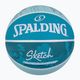 Spalding Sketch Crack μπάσκετ 84380Z μέγεθος 7 4