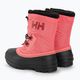 Helly Hansen JK Varanger Μονωμένες παιδικές μπότες χιονιού ηλιοβασίλεμα ροζ 3