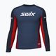 Ανδρικό θερμικό μπλουζάκι Swix Racex Bodyw navy blue and red 40811-75120