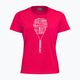 HEAD γυναικεία μπλούζα τένις Typo ροζ 814512
