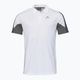 HEAD ανδρικό μπλουζάκι πόλο τένις Club 22 Tech Polo λευκό/μαύρο