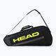 HEAD Base S τσάντα τένις μαύρη/κίτρινη 261423
