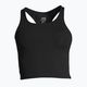 Casall Crop Crop Rib Racerback γυναικείο προπονητικό μπλουζάκι μαύρο 20424 4