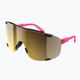 Γυαλιά ποδηλάτου POC Devour fluo pink/uranium black translucent/clarity road gold 6