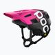 POC Kortal Race MIPS φθορίζον ροζ/μαύρο ουράνιο ματ κράνος ποδηλάτου 8