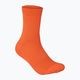 Κάλτσες ποδηλασίας POC Fluo Mid fluorescent orange 4