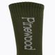 Pinewood Coolmax Medium κάλτσες πεζοπορίας 2 ζευγάρια πράσινες 4