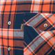 Pinewood ανδρικό πουκάμισο Härjedalen ναυτικό/πορτοκαλί 3