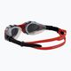 Zoggs Predator Flex Titanium διάφανα/κόκκινα/καθαρό καπνό γυαλιά κολύμβησης 461054 4