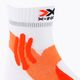 Ανδρικές κάλτσες τρεξίματος X-Socks Marathon 4.0 U πορτοκαλί και λευκές RS11S19U-W017 3