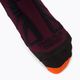 Ανδρικές κάλτσες μονοπατιών X-Socks Trail Run Energy μπορντό-πορτοκαλί RS13S19U-O003 4