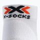 X-Socks Run Discovery λευκές-γκρι κάλτσες τρεξίματος RS18S19U-W008 3