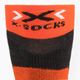 X-Socks Ski Control 4.0 μαύρες/πορτοκαλί κάλτσες σκι XSSSKCW19U 3