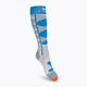 Γυναικείες κάλτσες σκι X-Socks Ski Control 4.0 γκρι-μπλε XSSSKCW19W