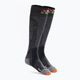 X-Socks Carve Silver 4.0 κάλτσες σκι μαύρες XSSS47W19U