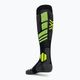 Κάλτσες snowboard X-Socks Snowboard 4.0 μαύρο/γκρι/κίτρινο φυτό 2