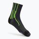 Κάλτσες τρεξίματος X-Socks Xbs. Effektor Running γκρι-πράσινο EF-RS01S21U-G086