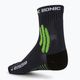 Κάλτσες τρεξίματος X-Socks Xbs. Effektor Running γκρι-πράσινο EF-RS01S21U-G086 2