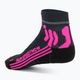Γυναικείες κάλτσες τρεξίματος X-Socks Run Speed Two 4.0 dolomite grey/neon flamingo 2