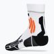 Ανδρικές κάλτσες τρεξίματος X-Socks Run Speed Two 4.0 arctic white/trick orange 2