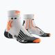 Ανδρικές κάλτσες τρεξίματος X-Socks Run Speed Two 4.0 arctic white/trick orange 5