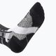 Γυναικείες κάλτσες σκι X-Socks Ski Rider 4.0 γκρι μελανζέ/οπάλ μαύρο 3