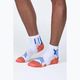 Ανδρικές κάλτσες τρεξίματος X-Socks Run Expert Ankle λευκές/πορτοκαλί/twyce blue 2