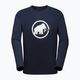 Mammut Classic LS ανδρικό μπλουζάκι trekking navy blue 1016-00871-5118 4