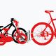 Ποδήλατο ρυμούλκησης ακολουθήστε με ασημί FM-100.100 5