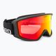 Giro Index 2.0 μαύρα γυαλιά σκι με λογότυπο/ζωντανό κόκκινο