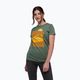 Γυναικείο μπλουζάκι αναρρίχησης Black Diamond Leveled Landscape πράσινο AP7302493053LRG1