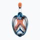 SEAC Magica μπλε/πορτοκαλί μάσκα πλήρους προσώπου για κολύμβηση με αναπνευστήρα 2