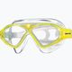 Παιδική μάσκα κολύμβησης SEAC Vision Jr κίτρινη 2