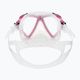 Cressi Lince ροζ/άχρωμη μάσκα κατάδυσης DS311040 5
