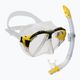 Cressi Matrix + Gamma μάσκα + αναπνευστήρας σετ κατάδυσης κίτρινο DS302504