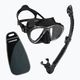 Σετ κατάδυσης Cressi Big Eyes Evolution + μάσκα Alpha Ultra Dry + αναπνευστήρας μαύρο WDS337550